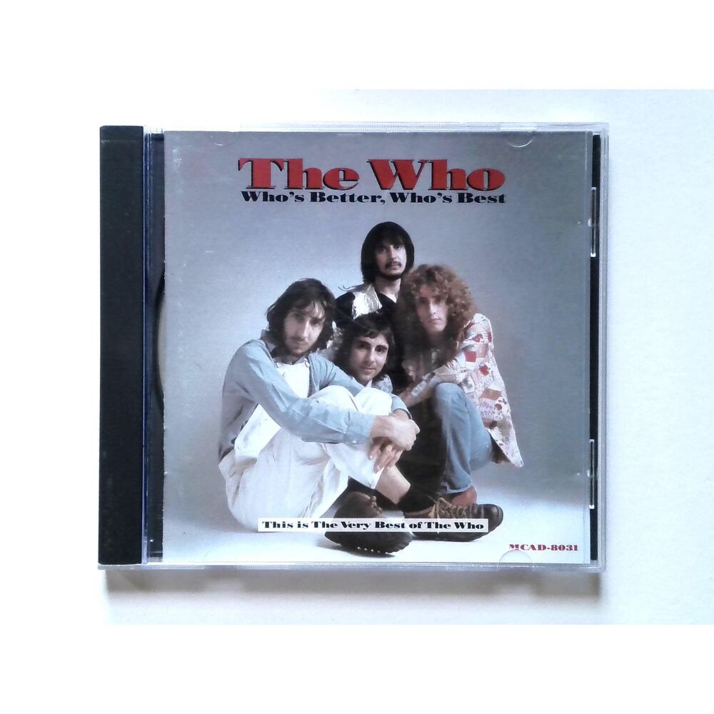 The Who - Who's Better, Who's Best CD 1988 MCA Rock Compilation